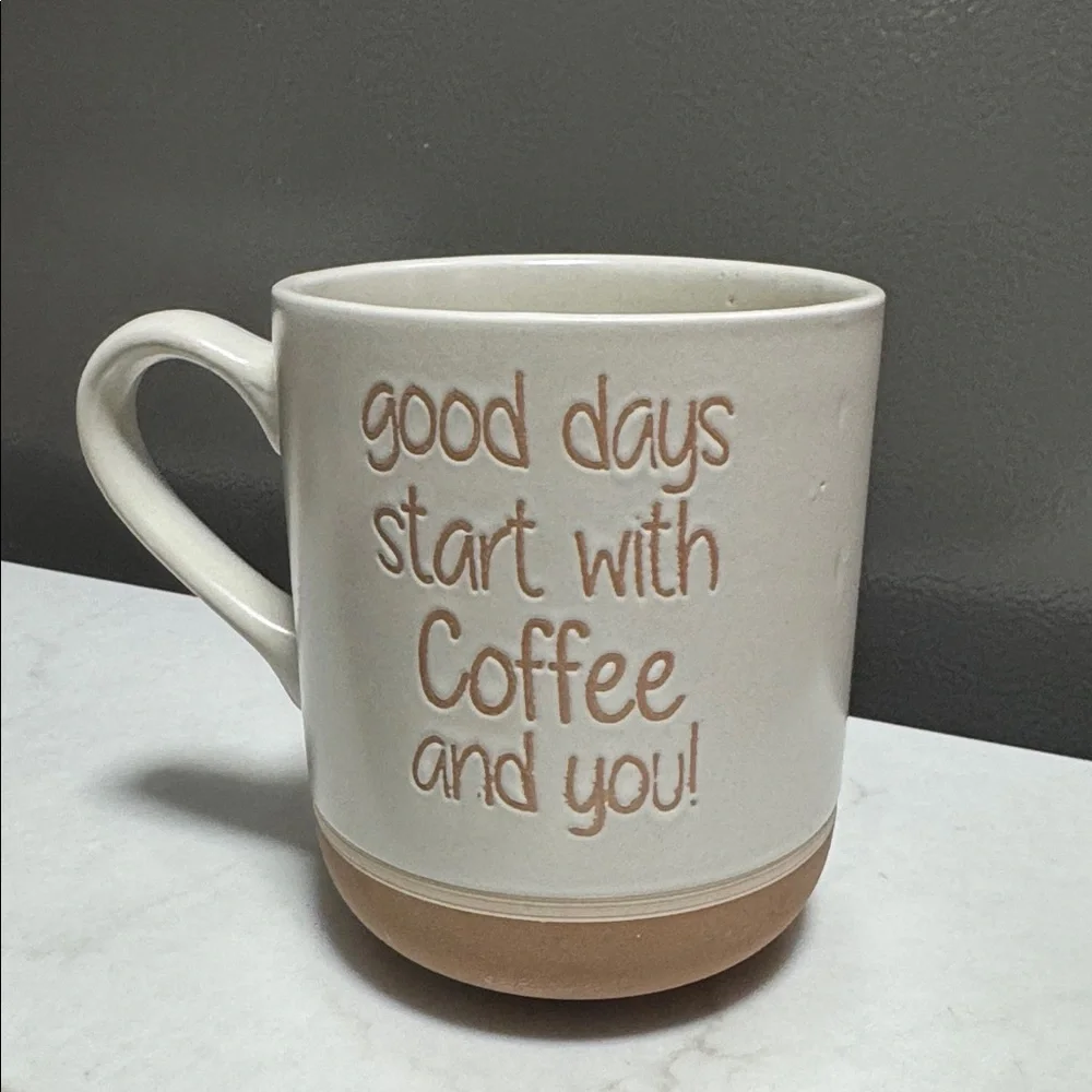Good Days Start With Coffee - Coffee Quote Inspo Ceramic Mug